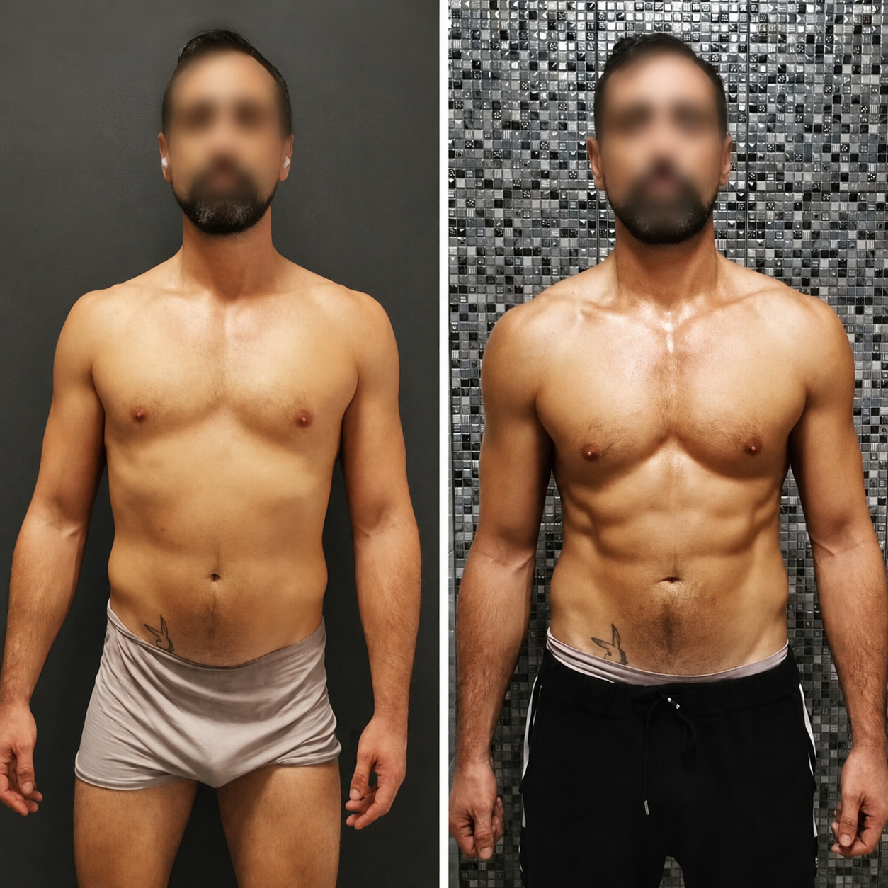 Antes / Después — cliente de Michael Greenland