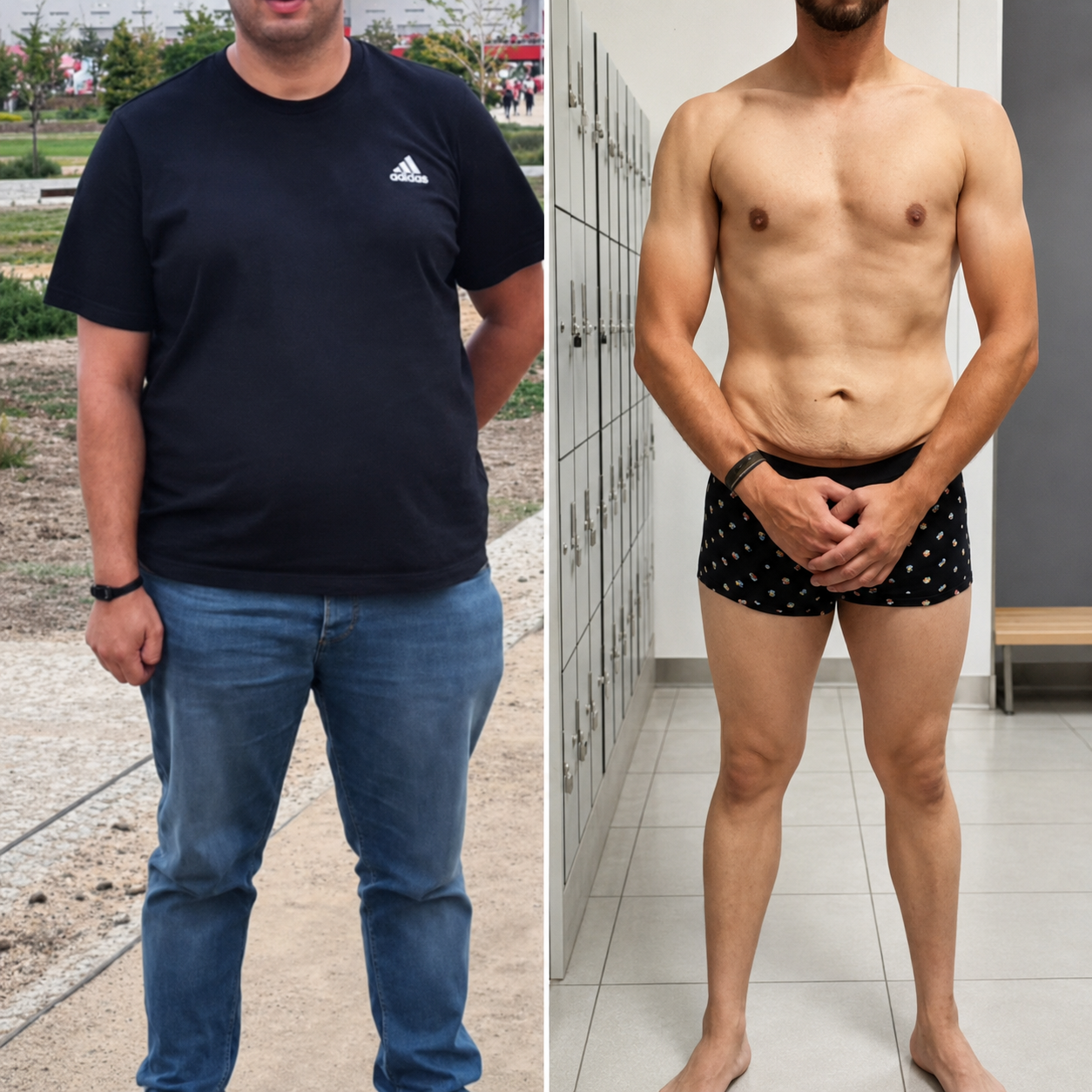 Antes / Después — cliente de Michael Greenland